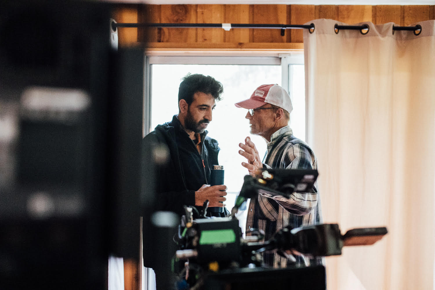 Ihab Jadallah directing during the Sundance Directors Lab